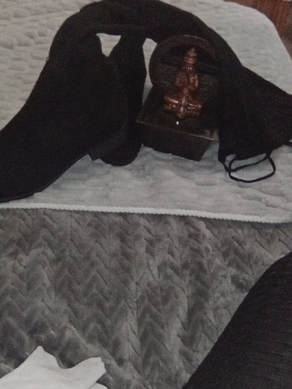 Women's Black Knee Length Shoe-Boots Classic Comfort - Picture 4 of 4